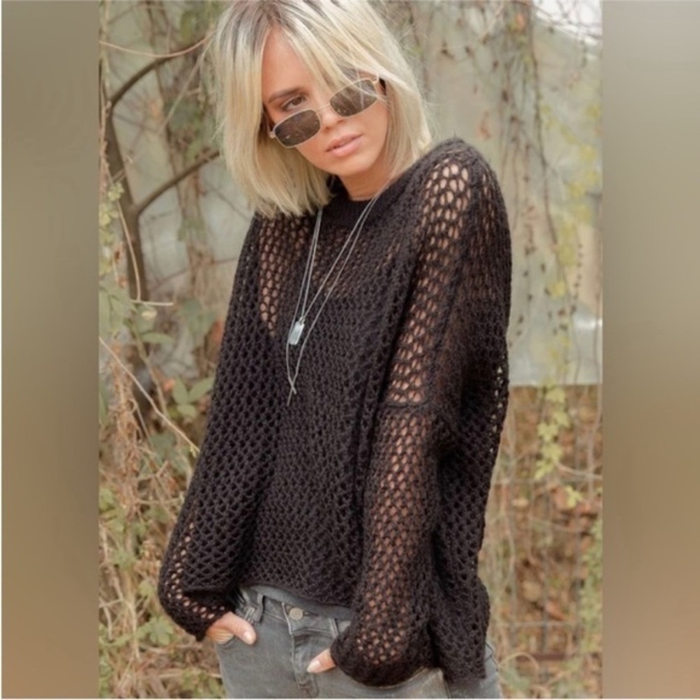 Wooden Ships Sweater Womens Size M/L